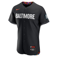 Baltimore Orioles Black City Connect Authentic Jersey