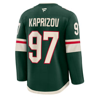 Minnesota Wild Kirill Kaprizov Green Home Premium Jersey
