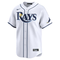Tampa Bay Rays Brandon Lowe White Home Limited Player Jersey