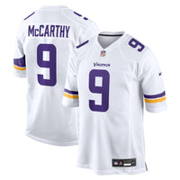 Minnesota Vikings J.J. McCarthy White Game Jersey