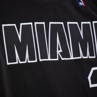 Miami Heat Dwyane Wade 2011 Dark Alternate Authentic Jersey - Black