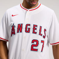 Los Angeles Angels Mike Trout White Home Limited Player Jersey