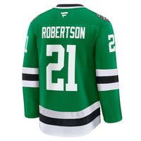 Dallas Stars Jason Robertson Kelly Green Home Premium Jersey