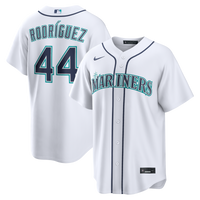 Seattle Mariners Julio Rodríguez White Home Replica Jersey