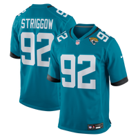 Jacksonville Jaguars Danny Striggow Teal Team Game Jersey