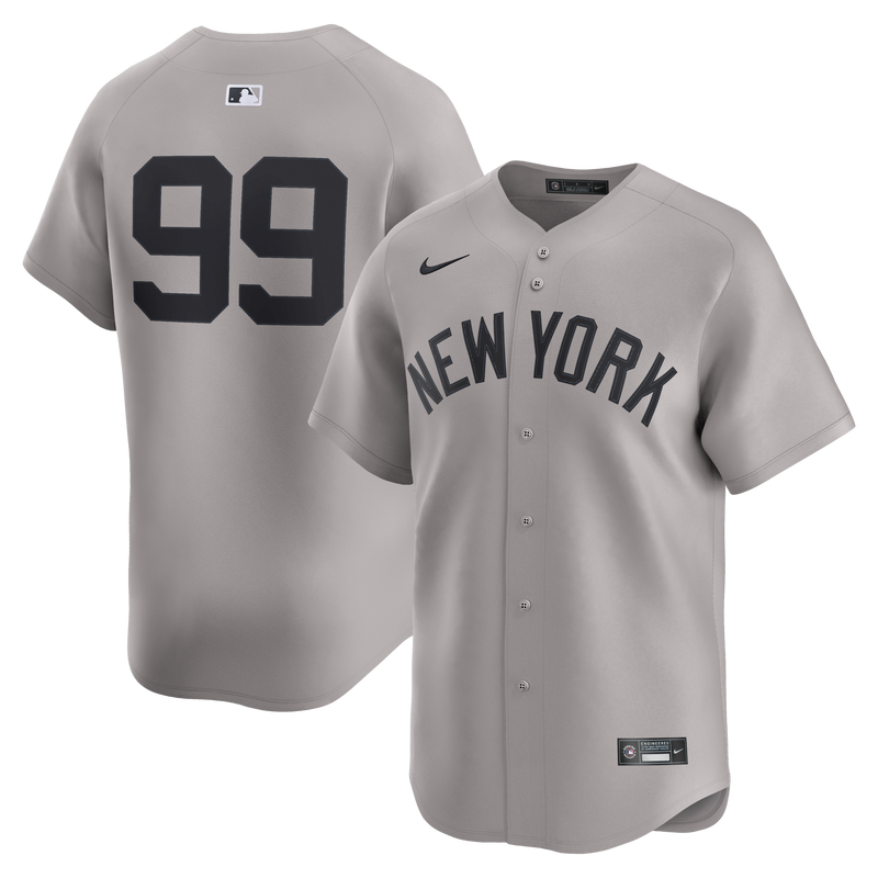 New York Yankees Aaron Judge Gray Road Limited Player Jersey