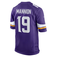 Minnesota Vikings Sean Mannion Purple Game Jersey