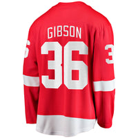 Detroit Red Wings John Gibson Red Home Breakaway Jersey