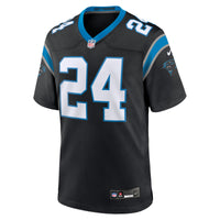 Carolina Panthers Jonathon Brooks Black Game Jersey