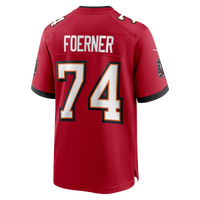 Tampa Bay Buccaneers Marshall Foerner Red Team Game Jersey