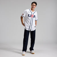USA Baseball Aaron Judge White 2026 World Baseball Classic Home Stadium Jersey
