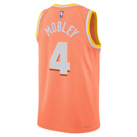 Cleveland Cavaliers 2025/26 City Edition Swingman Jersey - Orange - Evan Mobley