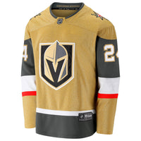 Vegas Golden Knights Jaycob Megna Gold Home Breakaway Jersey