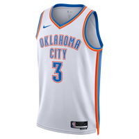 Oklahoma City Thunder Association Edition Swingman Jersey - White - Jared McCain