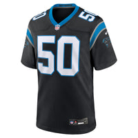 Carolina Panthers Robert Hunt Black Game Jersey