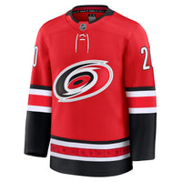 Carolina Hurricanes Sebastian Aho Red Alternate Premium Jersey
