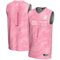 #1 Florida State Seminoles GameDay Greats Lightweight Basketball Fashion Jersey - Pink
