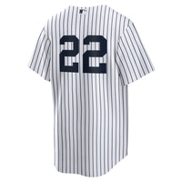 New York Yankees Ben Rice White Home Replica Jersey