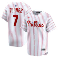 Philadelphia Phillies Trea Turner White Home Limited Player Jersey