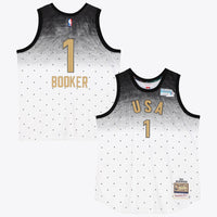 NBA Devin Booker 2016 USA Authentic Jersey All-Star - White/Black