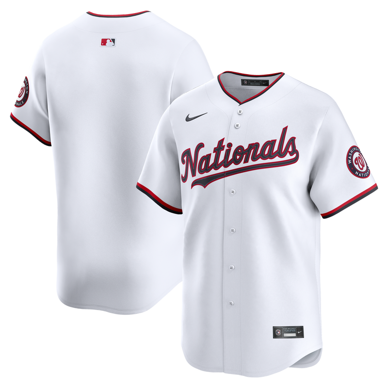 Washington Nationals White Home Limited Jersey