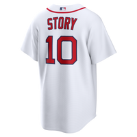 Boston Red Sox Trevor Story White Home Replica Jersey