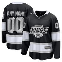 Los Angeles Kings Black Home Breakaway Custom Jersey