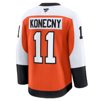 Philadelphia Flyers Travis Konecny Burnt Orange Home Premium Jersey
