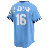 Kansas City Royals Bo Jackson Light Blue Throwback Cooperstown Collection Limited Jersey