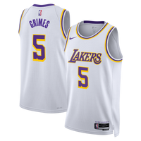 Los Angeles Lakers Association Edition Edition Swingman Jersey - White - Quentin Grimes