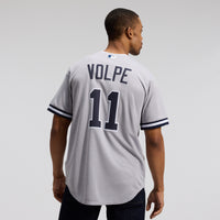 New York Yankees Anthony Volpe Gray Road Replica Jersey