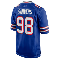 Buffalo Bills T.J. Sanders Royal Team Game Jersey