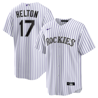 Colorado Rockies Todd Helton White Home Retired Player Replica Jersey