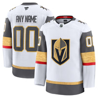Vegas Golden Knights White Away Premium Custom Jersey