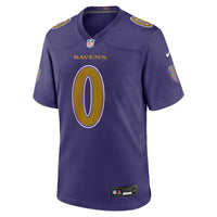 Baltimore Ravens Roquan Smith Purple Alternate Game Jersey