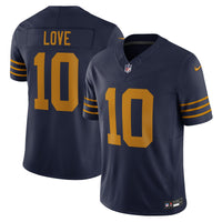 Green Bay Packers Jordan Love Navy The 1923 Classic Vapor F.U.S.E. Limited Jersey