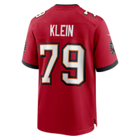 Tampa Bay Buccaneers Elijah Klein Red Game Jersey