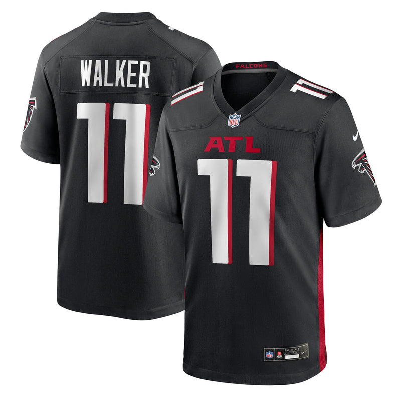 Atlanta Falcons Jalon Walker Black Team Game Jersey