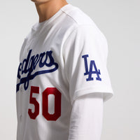 Los Angeles Dodgers Mookie Betts White Home Authentic Jersey