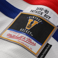 Montreal Canadiens Patrick Roy White 1992 Power Play Jersey