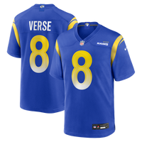 Los Angeles Rams Jared Verse Royal Player Game Jersey
