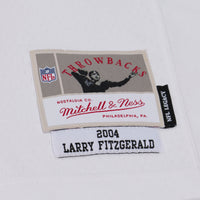 Arizona Cardinals Larry Fitzgerald White 2004 Legacy Replica Player Jersey