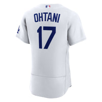 Los Angeles Dodgers Shohei Ohtani White Home Authentic Jersey