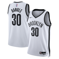 Brooklyn Nets Association Edition Swingman Jersey - White - Julius Randle