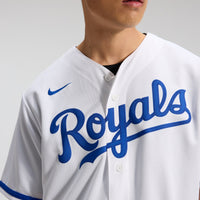 Kansas City Royals Bobby Witt Jr. White Home Replica Player Jersey