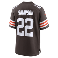 Cleveland Browns Dylan Sampson Brown Team Game Jersey