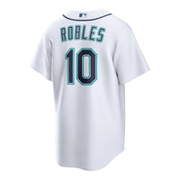 Seattle Mariners Victor Robles White Home Replica Jersey