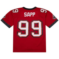 Tampa Bay Buccaneers Warren Sapp Red 2002 Legacy Replica Jersey