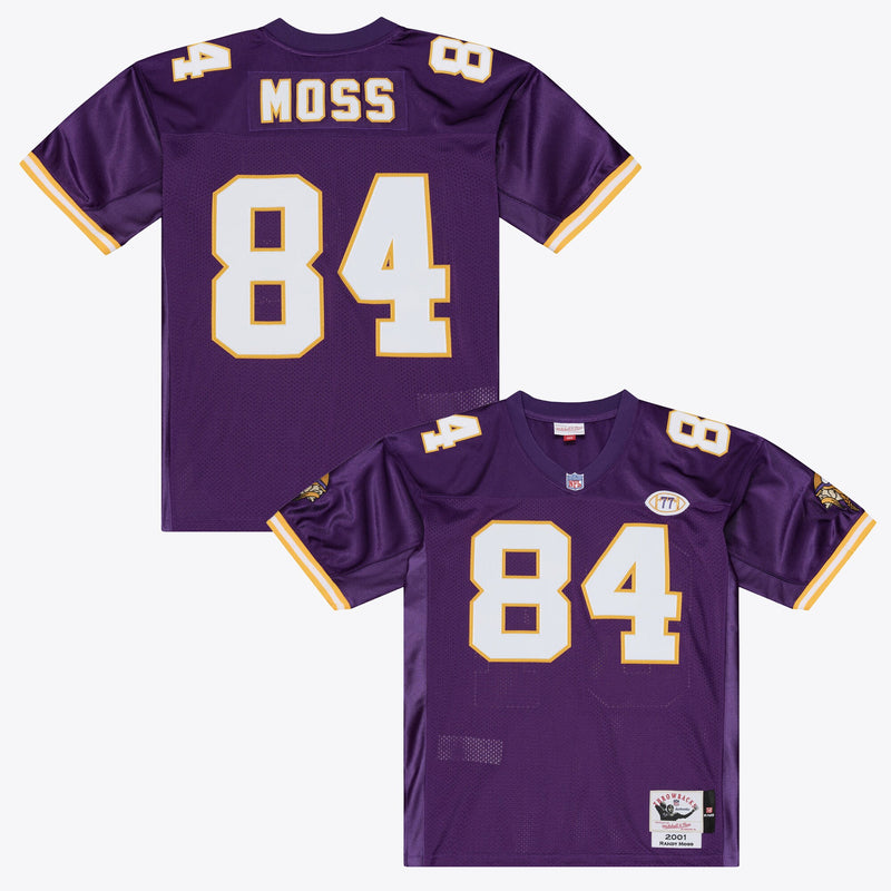 Minnesota Vikings Randy Moss Purple 2001 Authentic Throwback Jersey