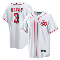 Cincinnati Reds Ke'Bryan Hayes White Home Replica Jersey